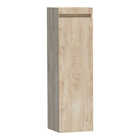 BRAUER Joy Armoire de salle de bains - 120x35x35cm - 1 porte - sans poignée - ouvrant à droite - Forest Wheat SW370809
