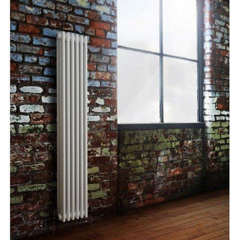 Instamat Leden PR elektrische designradiator 54x180cm 1500watt wit - zonder thermostaat en ophangset OUTLET UDEN STORE36072