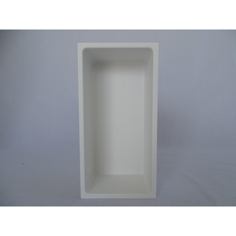 Crosstone by Arcqua Solid Alcove niche encastrée 30x15x10cm solid surface blanc mat SW420140