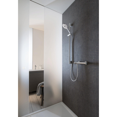 Duravit B.1 Thermostatische douchemengkraan - opbouw - 260x118x40mm - hoogglans chroom SW420803
