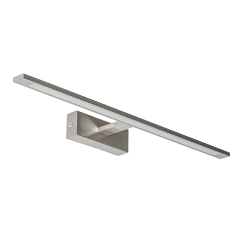 QAZQA Jerre applique murale - 62x13,5x5,5cm - LED incluse - IP44 - acier SW1187246