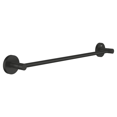 Grohe Start QuickFix Handdoekhouder - 45cm - enkel - matte black (mat zwart) SW1126460