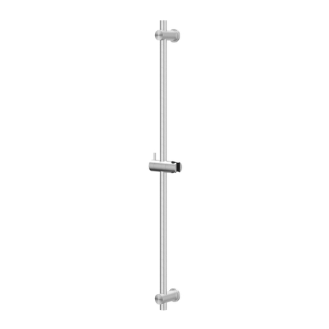 IVY Barre de douche - 90cm - y compris support - Acier inoxydable 316 - brossé SW1031415