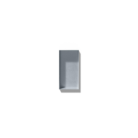 Looox Colour BoX inbouwnis - 15x30x10cm - RVS geborsteld SW108647