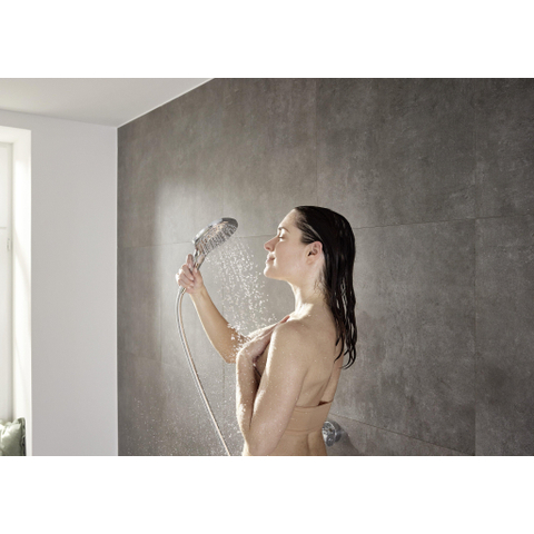 Hansgrohe Raindance Select E - select - 120 - ecosmart - 3jet - handdouche - hoogglans chroom 0450697
