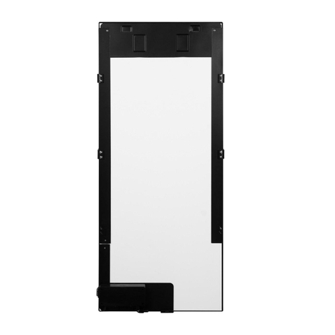 Eurom Sani 600 Comfort Panneau infrarouge salle de bains 115x46.5cm Wifi 600watt Verre Noir SW656482