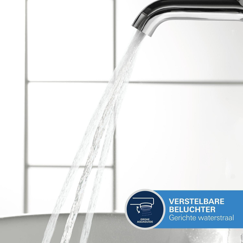 Grohe Essence New Wastafelkraan Inbouw - uitloop 18.3cm - M-size - brushed cool sunrise (goud) SW97511