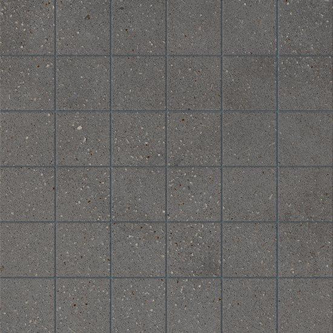 Ceralto Ivarno Core Mozaïektegel - 30x30cm - 6.5mm - Dark grey mat SW1579086