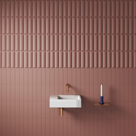 Clou Flush 3 fontein 36x18x9cm zonder kraangat links Keramiek Wit SW9331