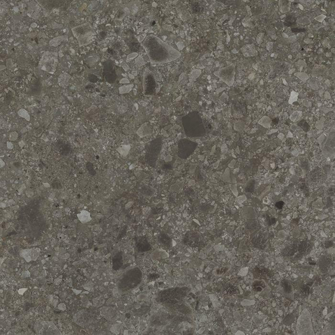 Terravito Mareno carrelage sol et mur - 80x80cm - 9.5mm - rectifié - R10 - terrazzo - noir mat SW523320