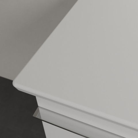 Villeroy & Boch Venticello Lavabo pour meuble avec lavabo droite 100x50cm avec 1 trou pour robinetterie (et 2 trous perçables) avec trop plein ceramic+ blanc 1025133