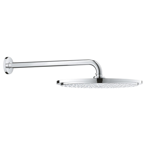 GROHE Rainshower Cosmopolitan 310 Douche de tête - 31cm - 1 type de jet - bras mural 28,6cm - chrome GA96877