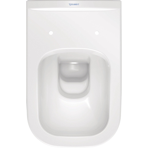 Duravit D-code Wandcloset - diepspoel - spoelrandloos - 35.5x54.5cm - rimless - wit SW104232