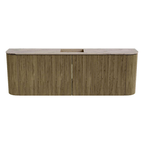 Mondiaz JOYA-DLUX Meuble de salle de bains 123.2cm - arrondi gauche et droite couleur Dusk - Vasque FAYE position Milieu 1 trou de robinet couleur Arena SW1425796