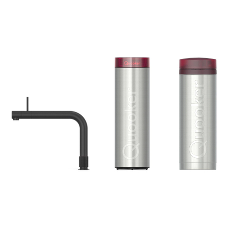 Quooker Front kokendwaterkraan - PRO3 incl. Cube reservoir - Warm / kokend water - Zwart mat SW804568