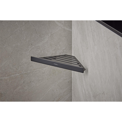 Hansgrohe AddStoris Q zeepkorf hoek - mat zwart SW651147