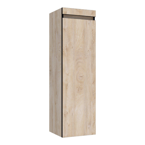 BRAUER Joy Edge badkamerkast - 120x35x35cm - 1 deur - rechtsdraaiend - greeploos - Forest Wheat SW522802