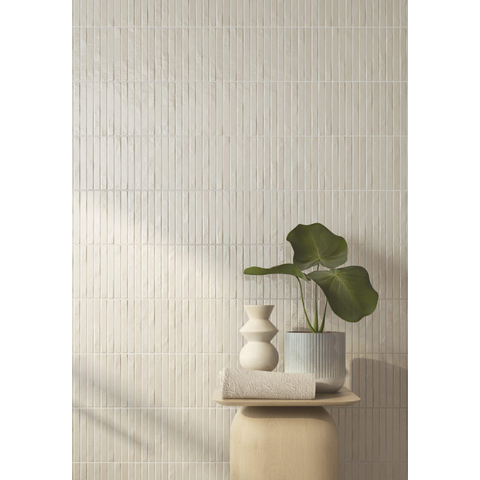 ÉCHANTILLON Terravito Girivo Carrelage mural en céramique - 35x35cm - 9.2mm - Beige SW1408446