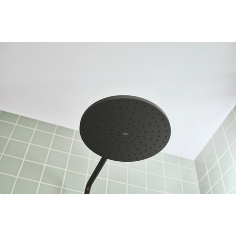 GroheVitalio Joy+douchesysteem met hoofddouche en handdouche280mmMat Zwart SW1590068