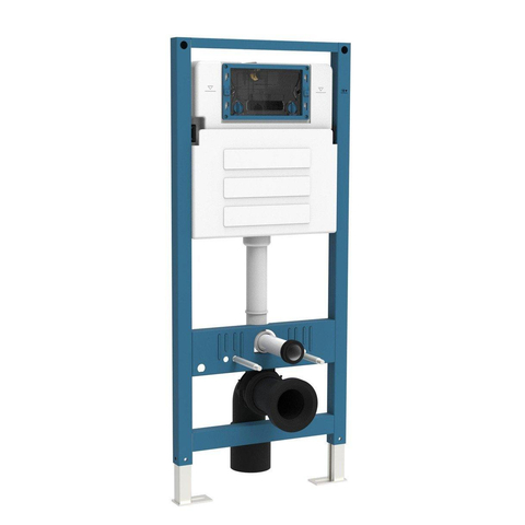 QeramiQ Flush inbouwreservoir met frame - frontbediening - dual flush OUTLETSTORE STORE44575
