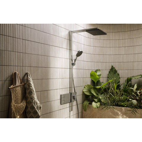 Hansgrohe Raindance Alive Q - showerpipe - 210/340 2jet - ecosmart - thermostatische - thermostaat - hoogglans chroom SW1387820