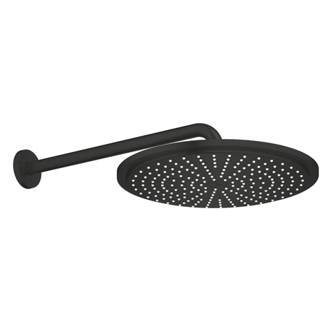 GROHE Rainshower Cosmopolitan 310 douche de tête - 31cm - bras mural 38cm - noir mat SW1477531