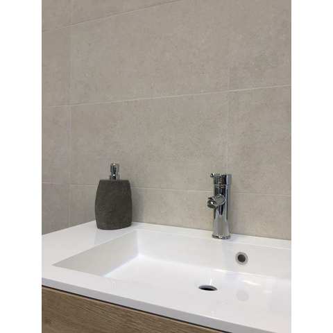 ÉCHANTILLON Terravito Orvico Bone carreau mural - 30x60cm - 10mm - rectifié - Aspect pierre naturelle - beige mat SW736486