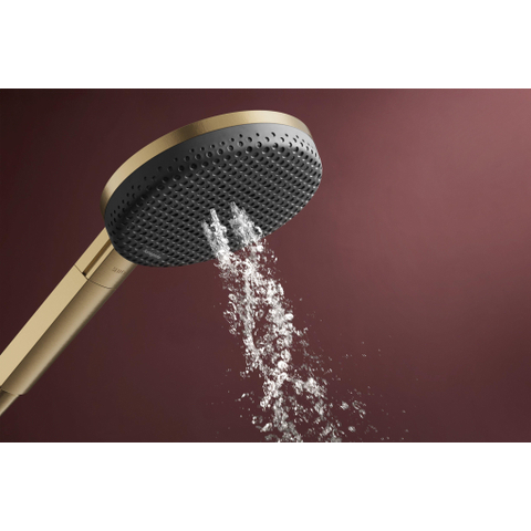 Hansgrohe Raindance alive Sel.S - 125 - 3jet - ecosmart - doucheset - 65cm - geborsteld brons (brons) SW1388228