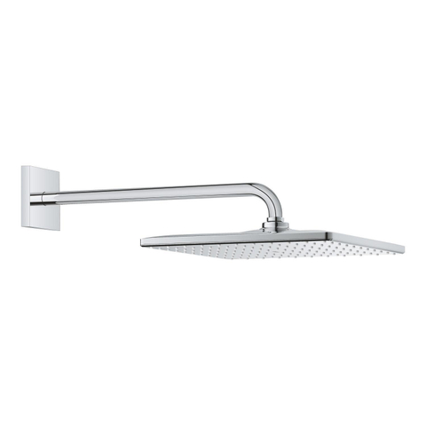 Grohe Rainshower Mono 310 Cube Hoofddouche - 31x 31cm - 1 straalsoort - wandarm 42.2cm - chroom SW296793