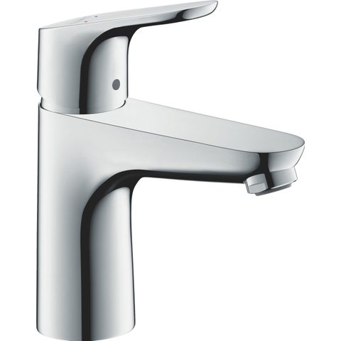 Hansgrohe Focus E2 wastafelkraan - met ComfortZone - 100 - hoogglans chroom 0605536