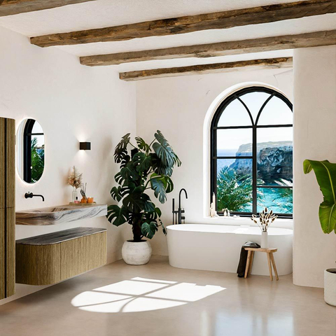 MONDIAZ THOR-DLUX Meuble de salle de bains 130cm arrondi gauche + droite couleur Dusk avec 1 tiroir et 2 portes. Vasque suspendue CLOUD Gauche sans trou de robinet couleur Sombra. SW1464065