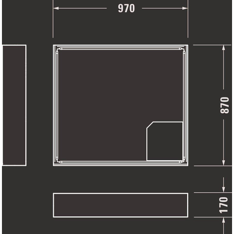 Duravit D-code Douchebak - 100x90x8.5cm - glans wit 0295841