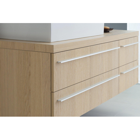 Duravit Vero Air lavabo - 80x47x13.5cm - 1 trou de robinet - avec trop-plein - blanc SW116944