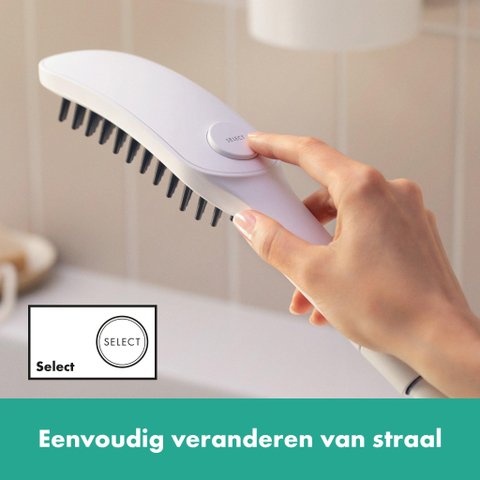 Hansgrohe Dogshower Handdouche - voor de hond - 150 - 3jet - met massagenoppen - mat wit SW651075