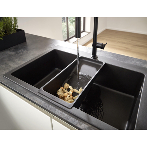Hansgrohe Talis m54 - 1 greeps keukenmkr - 210 uittrekb v.dche - sbox - mat zwart SW528860