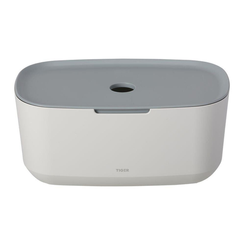 Tiger Tess Opbergbox met deksel Wit / Lichtgrijs SW544607