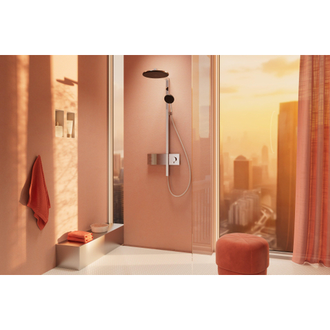 Hansgrohe Raindance alive S - showerpipe - 300 - 2jet - ecosmart - thermostaat - hoogglans chroom SW1388022