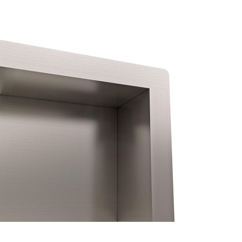 Fortifura Galeria Inbouwnis - 30x30x7cm - PVD - geborsteld RVS SW809407