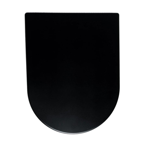 Wiesbaden Vesta Toiletzitting - softclose en quickrelease - mat zwart SW523982