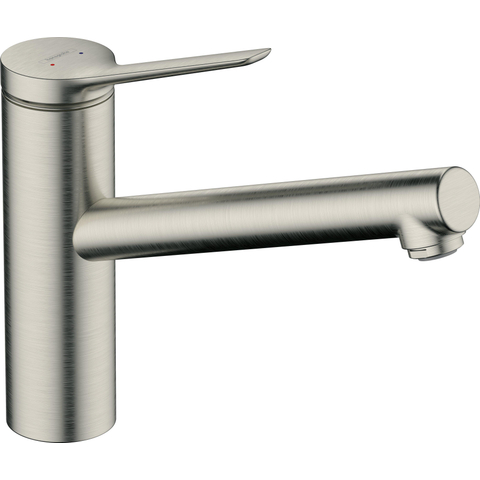 Hansgrohe Zesis m33 - eengreeps keukenmengkraan - 150 - 1jet - rvs look SW730028