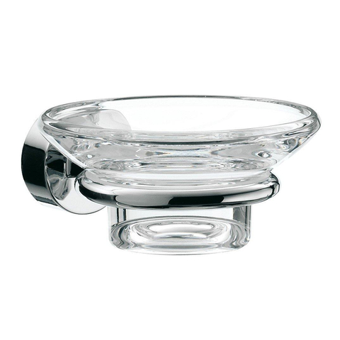 Emco Rondo 2 porte-savon avec coupelle à savon chrome 0630508
