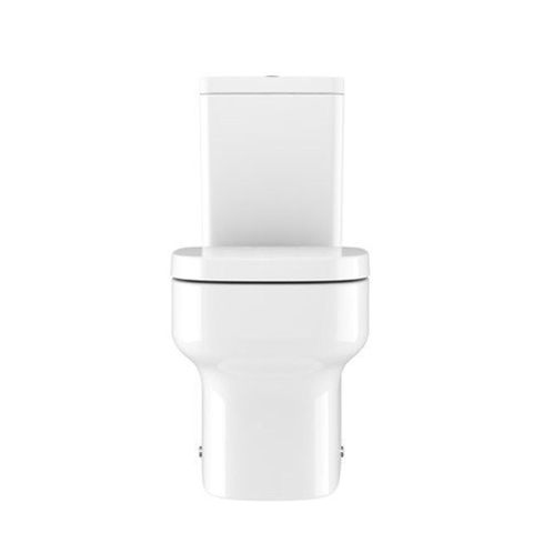 Crosswater Kai abattant de WC avec softclose et bord fin blanc SW487305