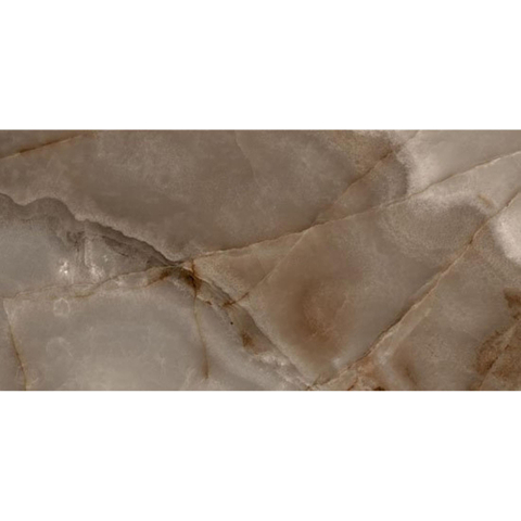 ÉCHANTILLON Ceralto Alabro Vein Carrelage sol et mur 60x120cm 6mm rectifié grès cérame Choco SW912346