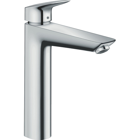 Hansgrohe Logis Eengreeps wastafelmengkraan - 190 zonder afvoer - hoogglans chroom 0605645