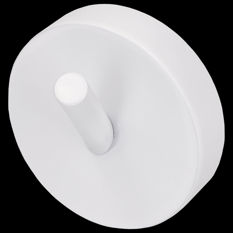 Haceka Kosmos Handdoekhaak enkel - mat wit SW654099