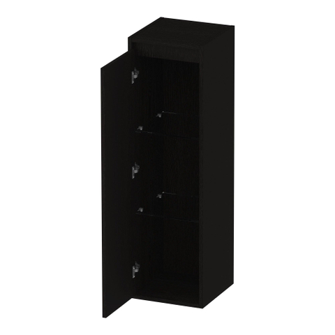 BRAUER Adore Armoire de salle de bains - 120x35x35cm - avec 1 porte sans poignée ouvrant à gauche Timber Black SW1198187