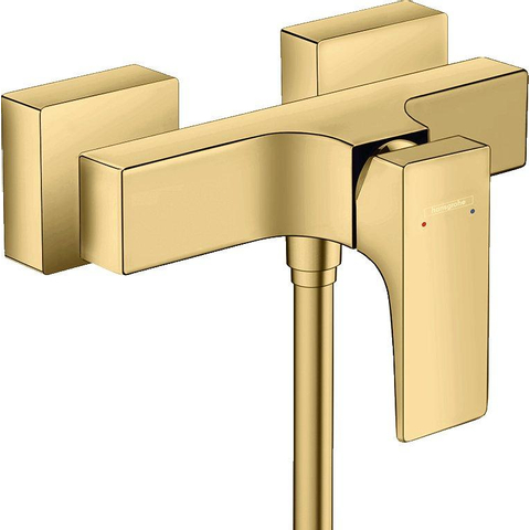 Hansgrohe Metropol 1 greeps douchemengkraan - opbouw re. greep polish gold opt - goud SW385572
