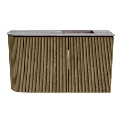 Mondiaz JOYA-DLUX 71.6cm toiletmeubel - ronding links kleur Dusk - Wastafel FAYE positie Rechts Zonder kraangat kleur Oza. SW1426005
