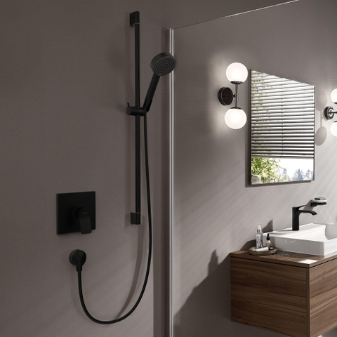 Hansgrohe Pulsify select s - handdouche 10.5cm - 3jet activation - ecosmart - mat zwart SW651023