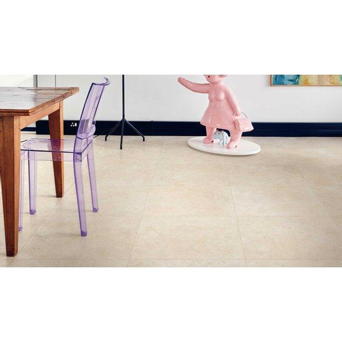 ÉCHANTILLON Ceralto Pixelio Uno Carrelage sol et mur 120x120cm 6mm rectifié R10 grès cérame Ivory SW976530